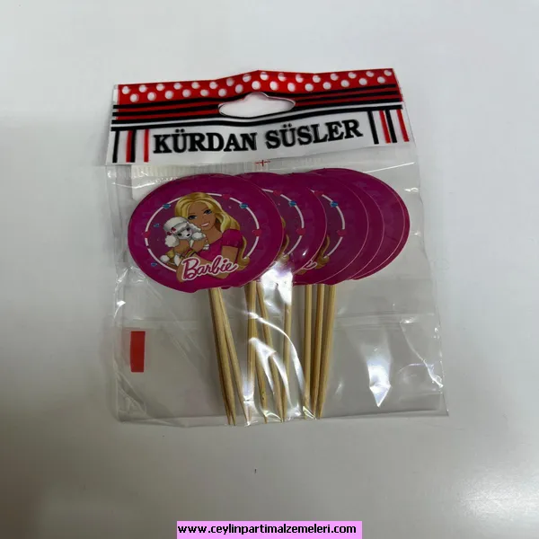 Barbie Temalı Kürdan